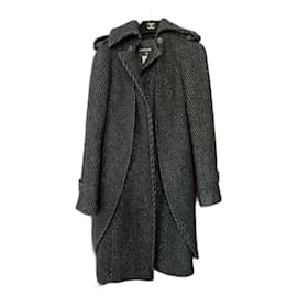 Chanel-Chanel coat-Dark grey