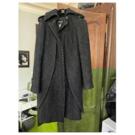 Chanel-Chanel coat-Dark grey