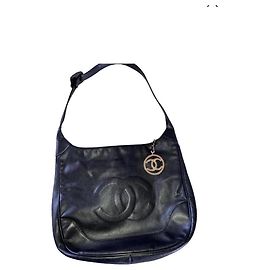 Borsa Chanel in pelle nera Nero