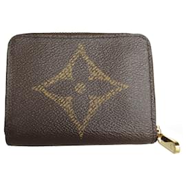 Louis Vuitton-Louis Vuitton Monogram Giant Zippy Coin Purse-Brown