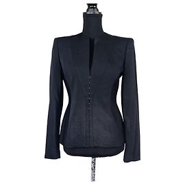 Gianni Versace Versace black jacket vintage 2000s Black