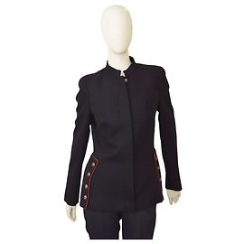 Alexander Mcqueen Jacken Schwarz