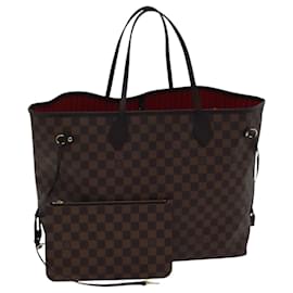 Louis Vuitton-LOUIS VUITTON Damier Ebene Neverfull GM Tote Bag N51106 LV Auth 86989SA-Other