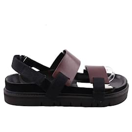 Isabel Marant-Leather sandals-Brown