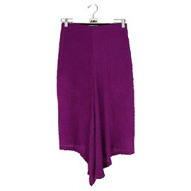 Victoria Beckham Seidenrock Lila