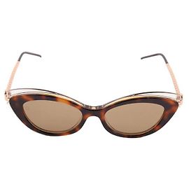 Elie Saab Gafas de sol marrones Castaño
