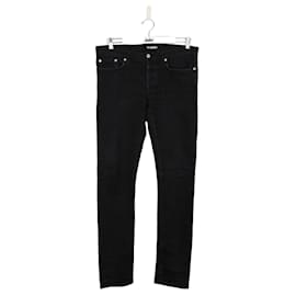 Dior-Jean slim en coton-Noir