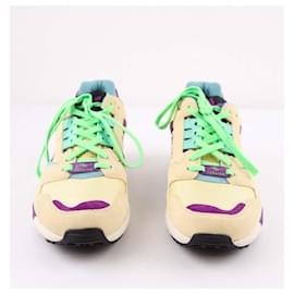 Gucci-Leather sneakers-Beige