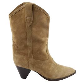 Isabel Marant Wildleder-Stiefel Beige