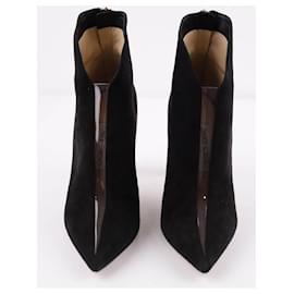 Jimmy Choo-Boots en cuir-Noir