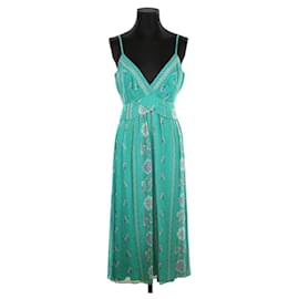 SéZane-Silk dress-Green