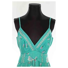 SéZane-Silk dress-Green