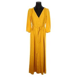 SéZane Seidenkleid Gelb