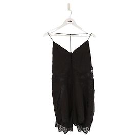 Iro Schwarzer Jumpsuit Schwarz