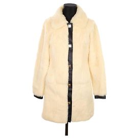 Manoush Fur coat Beige