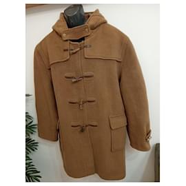 Burberry-Men Coats Outerwear-Brown