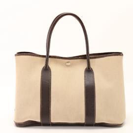 Hermès-Hermes Garden PM Tote Bag-Beige
