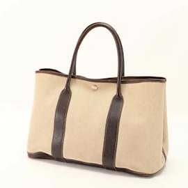 Hermès-Hermes Garden PM Tote Bag-Beige