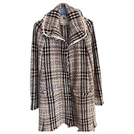 Burberry wool peacoat Beige Eggshell Light brown Light blue Dark blue