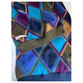 Burberry-Cachecol-Multicor