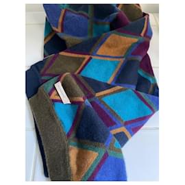 Burberry-Cachecol-Multicor