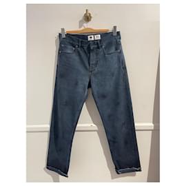 Dior-DIOR Jeans T.FR 34 Cotton-Blue