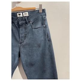 Dior-DIOR Jeans T.FR 34 Cotton-Blue