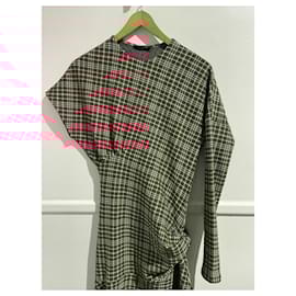 Calvin Klein-CALVIN KLEIN Dresses T.International XS Cotton-Red