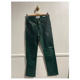 & Other Stories AUTRES Pantalons T.International M Cuir Vert