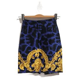 GIANNI VERSACE Skirts T.International XS Wool Blue