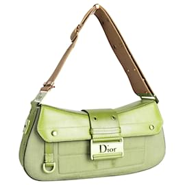 Dior-Christian Dior Street Chic Columbus Shoulder Bag-Brown