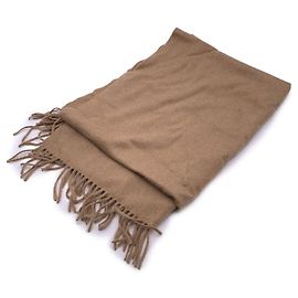 Max Mara Tan-beige Wollschal große Stola Beige