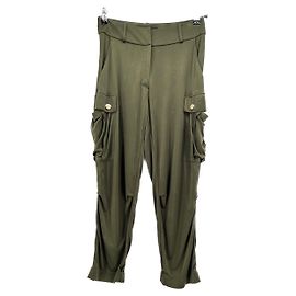 Calças Alexandre Vauthier T.FR 36 Viscose Caqui