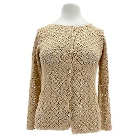 Isabel Marant punto T.FR 36 Algodón Beige