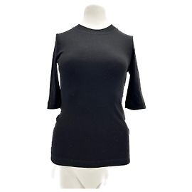 Autre Marque Rosetta Getty lidera T.International S Cotton Negro