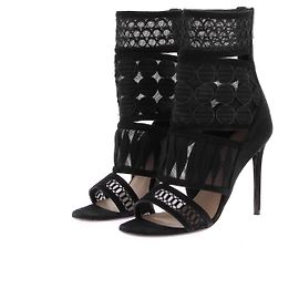 Barbara Bui sandals T.EU 39 Suede Black