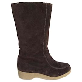Autre Marque-Boots-Dark brown