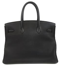 Hermès-Hermes Birkin 35 Handbag-Black