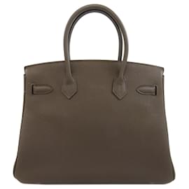 Hermès-Hermes Birkin 30 Handbag-Brown
