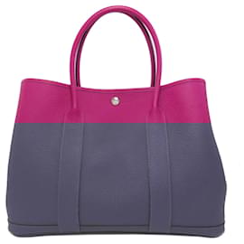 Hermès-Sac Tote PM Hermes Garden-Rose