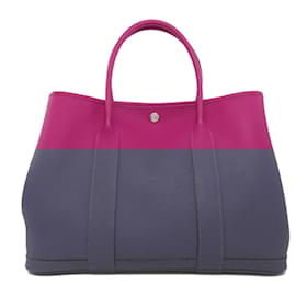 Hermès-Sac Tote PM Hermes Garden-Rose