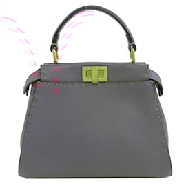 Fendi-Fendi Peekaboo Handbag-Pink