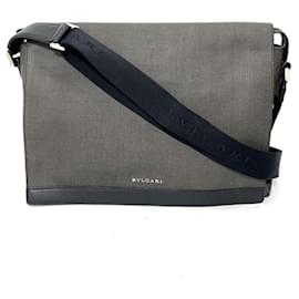 Bulgari-Bvlgari Weekend Shoulder Bag-Brown,Black