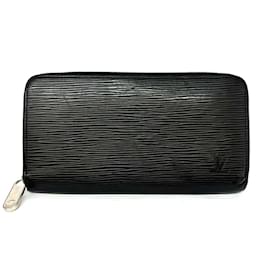 Louis Vuitton-Louis Vuitton Epi Leather Zippy Wallet-Black