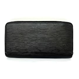 Louis Vuitton-Louis Vuitton Epi Leather Zippy Wallet-Black