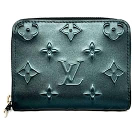 Louis Vuitton-Louis Vuitton Zippy Coin Purse-Blue,Monogram