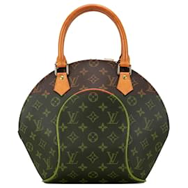 Louis Vuitton-Louis Vuitton Brown Monogram Ellipse PM-Brown
