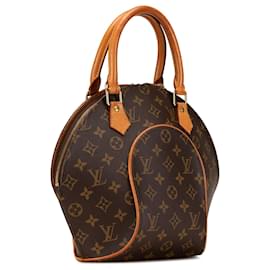 Louis Vuitton-Louis Vuitton Brown Monogram Ellipse PM-Brown