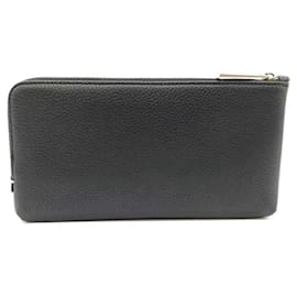 Tiffany & Co-Tiffany Leather Long Wallet-Black