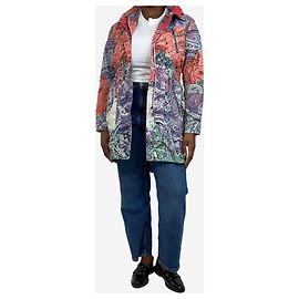Veste coupe-vent à capuche imprimée multi Etro - taille UK 12 Multicolore